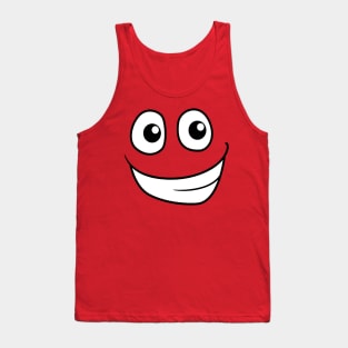 funny emoji cartoon face Tank Top